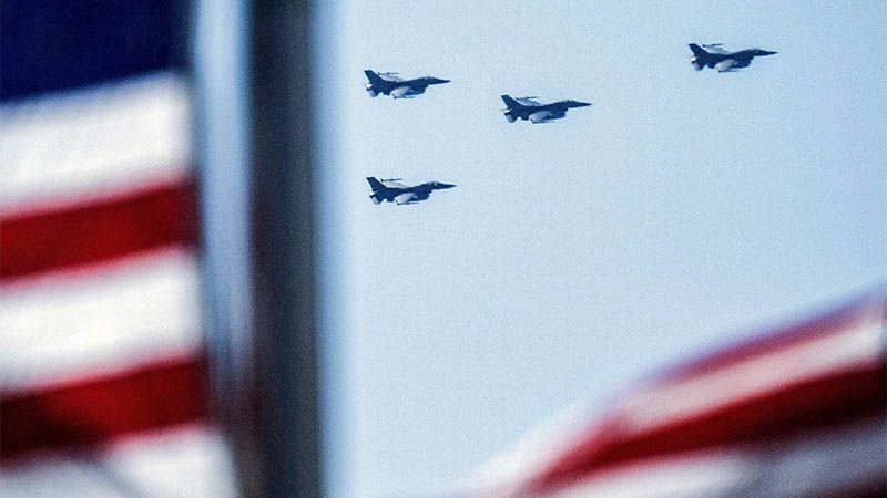 Un F-16 de EEUU se estrella frente a la costa occidental de Corea del Sur