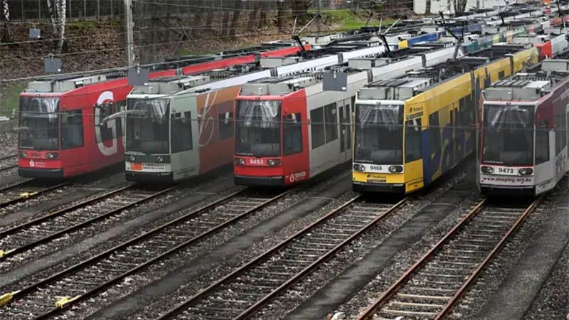 Alemania amanece sin transporte p&uacute;blico local debido a una huelga