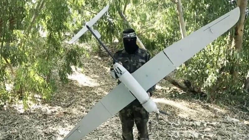 La Resistencia palestina se apodera de otro dron esp&iacute;a israel&iacute;