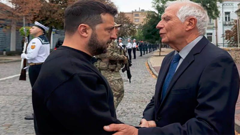 Borrell llega a Kiev para mostrar el &ldquo;firme&rdquo; apoyo militar y pol&iacute;tico de la UE