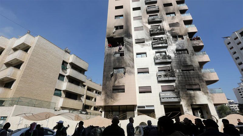Ataque israelí con misiles contra un barrio residencial en Damasco