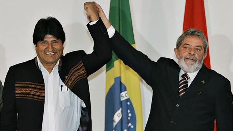 Morales se solidariza con Lula ante el r&eacute;gimen &ldquo;genocida&rdquo; israel&iacute;