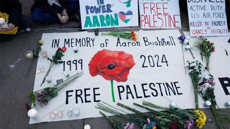 Muere Aaron Bushnell, el militar que se auto-inmoló en protesta contra el genocidio en Gaza