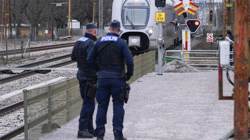 Tres peatones mueren atropellados por un tren en Suecia