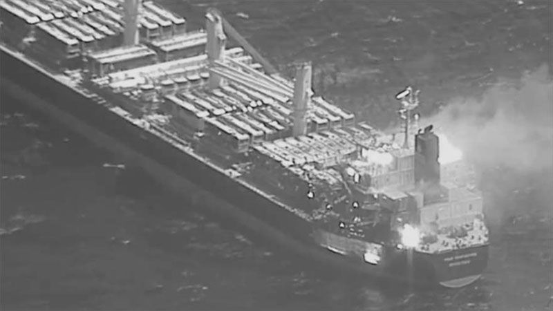 Misiles de Yemen causan daños cuantiosos en un barco de Estados Unidos