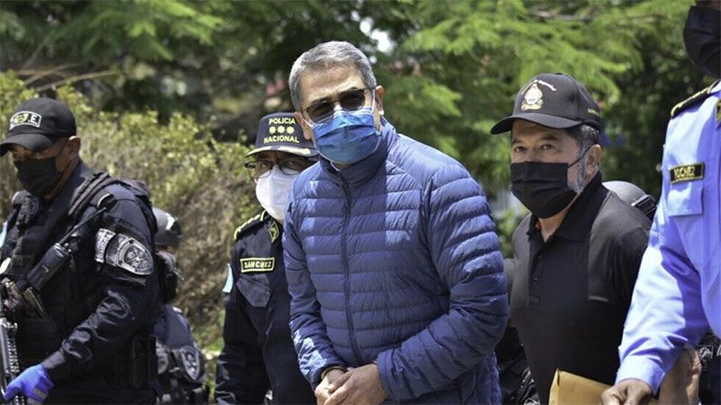 Declaran culpable de delitos de narcotráfico al expresidente hondureño
