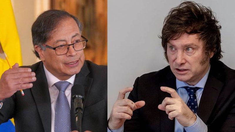 Colombia expulsa a diplom&aacute;ticos argentinos por insultos de Javier Milei a Gustavo Petro