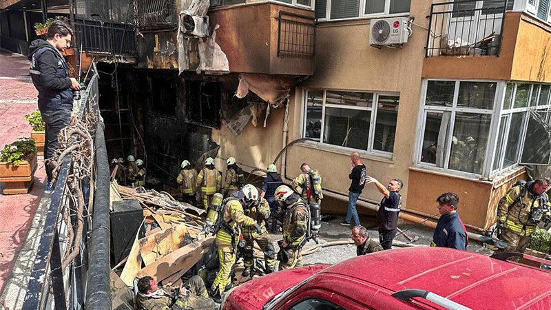 Mueren 29 personas por un fuerte incendio en un club nocturno en Turqu&iacute;a