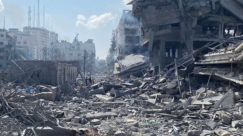Mueren seis palestinos en un ataque del ocupante israelí contra un mercado de la ciudad de Gaza