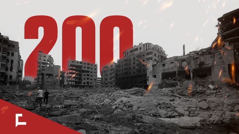 Infográfico: 200 días de la guerra israelí contra Gaza
