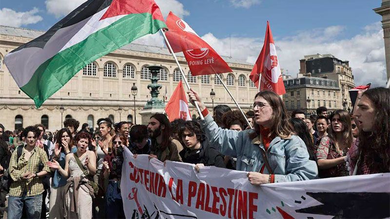 Las protestas estudiantiles propalestinas se extienden en Europa