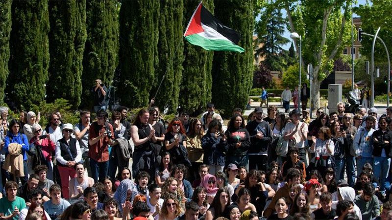 Universidades espa&ntilde;olas protestan contra el genocidio israel&iacute; en Gaza