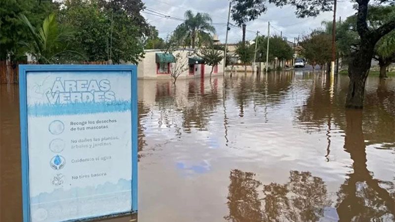 Las inundaciones de Brasil llegan a Argentina y Uruguay