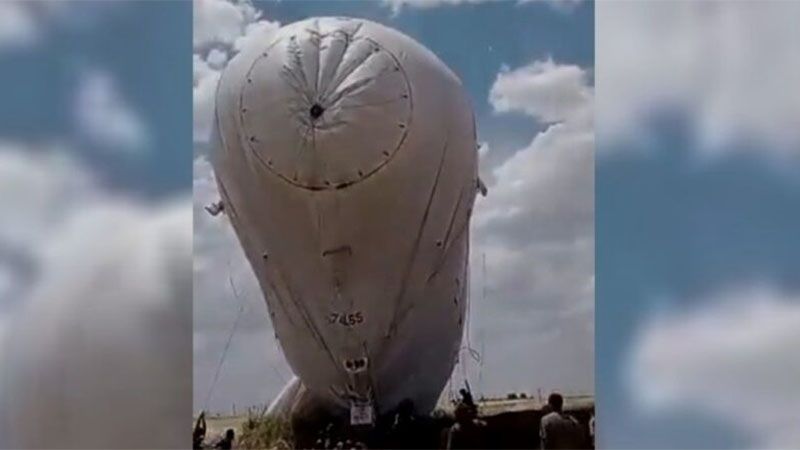 Fuerzas estadounidenses derriban un globo esp&iacute;a propio en Siria