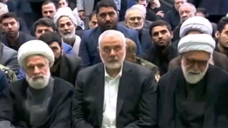 L&iacute;deres de Resistencia asisten al funeral del presidente m&aacute;rtir iran&iacute;