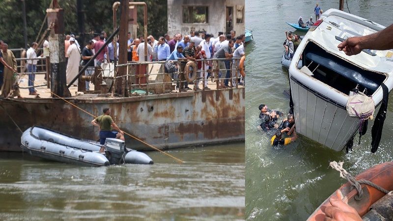 Egipto: Aumentan a 17 los fallecidos por caer un microb&uacute;s desde un ferry a las aguas del Nilo cerca de El Cairo