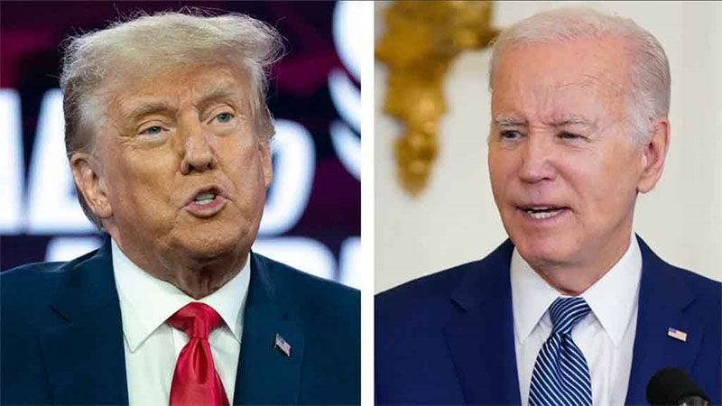 Biden y Trump empatados en EEUU, seg&uacute;n encuestas