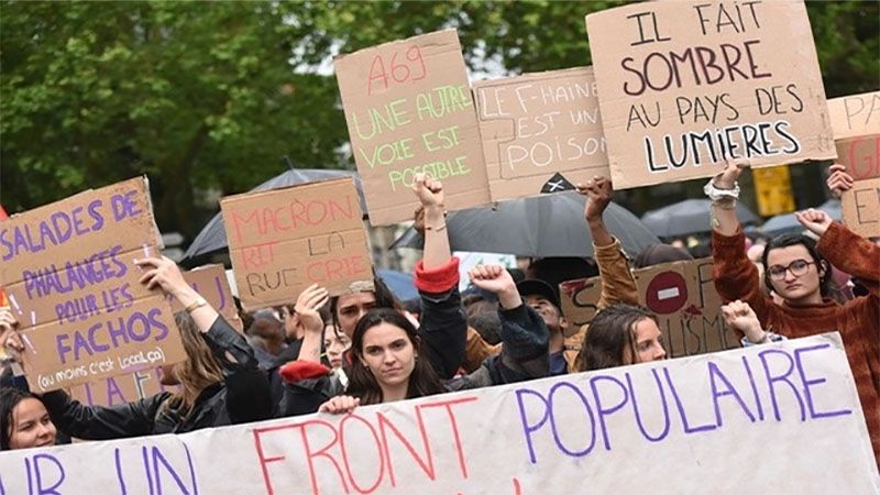 La izquierda francesa crea un &ldquo;nuevo frente popular&rdquo; para combatir a la extrema derecha