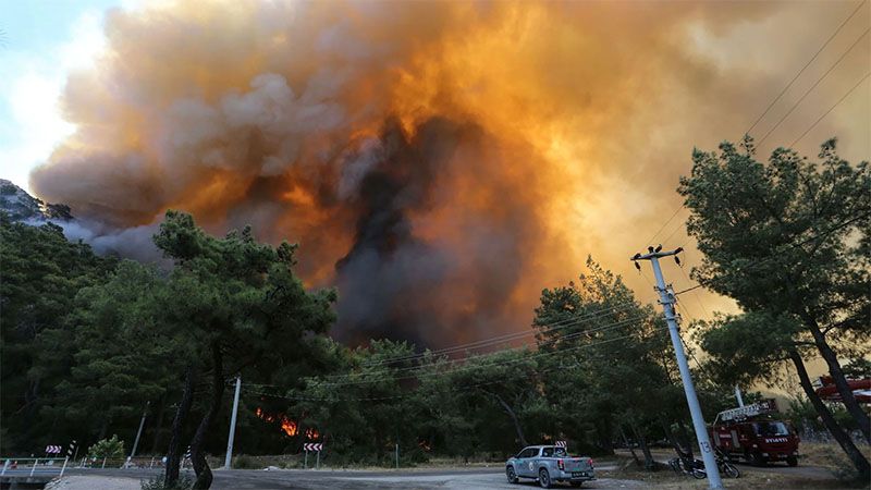 Cinco muertos y 44 heridos a causa de varios incendios en Turqu&iacute;a