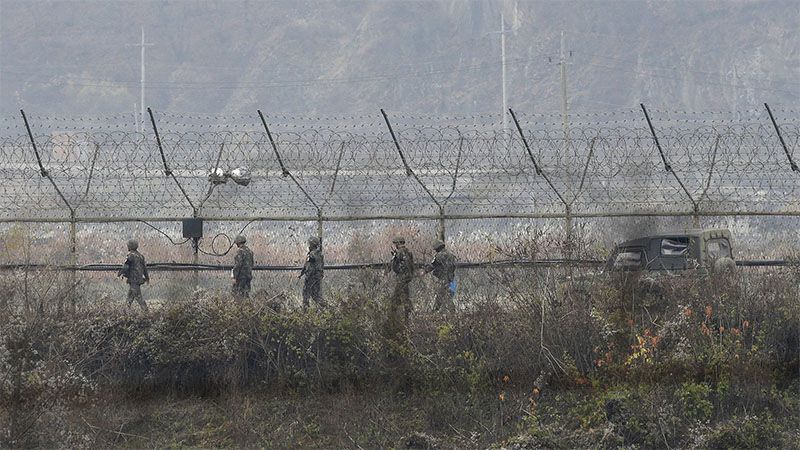 Soldados norcoreanos cruzan por tercera vez en un mes la l&iacute;nea de demarcaci&oacute;n militar