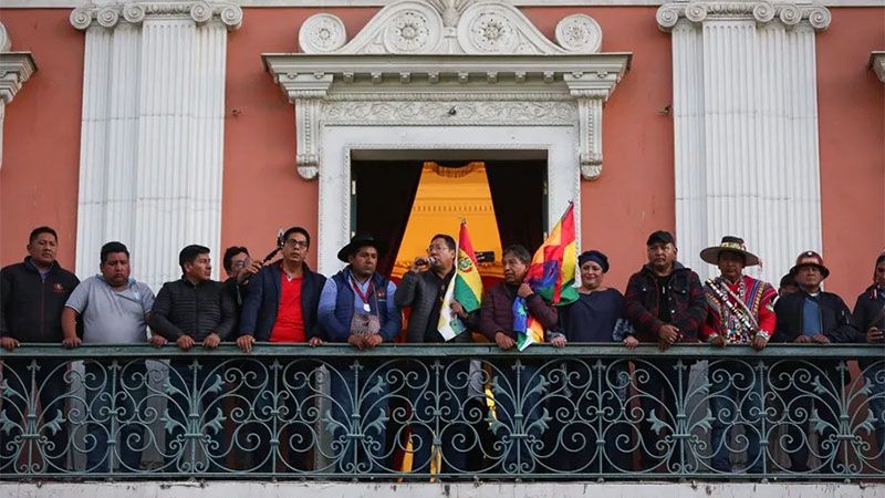 Arce agradece a Bolivia y a la comunidad internacional por rechazar &ldquo;intentona golpista&rdquo;