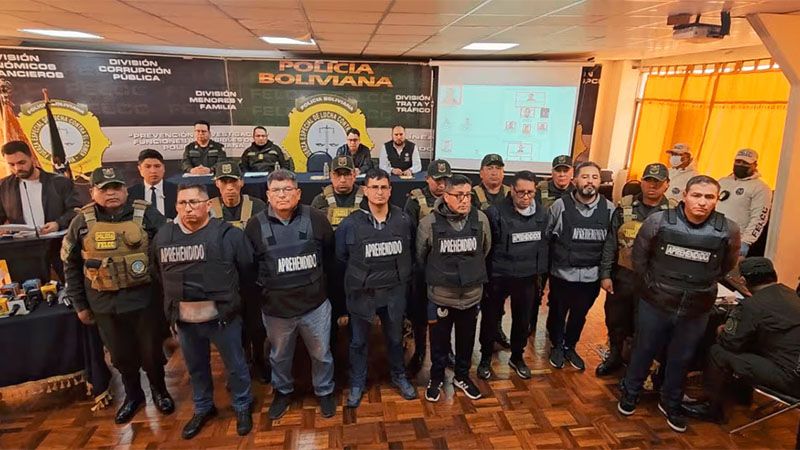 Detienen a 17 personas vinculados al golpe de Estado en Bolivia