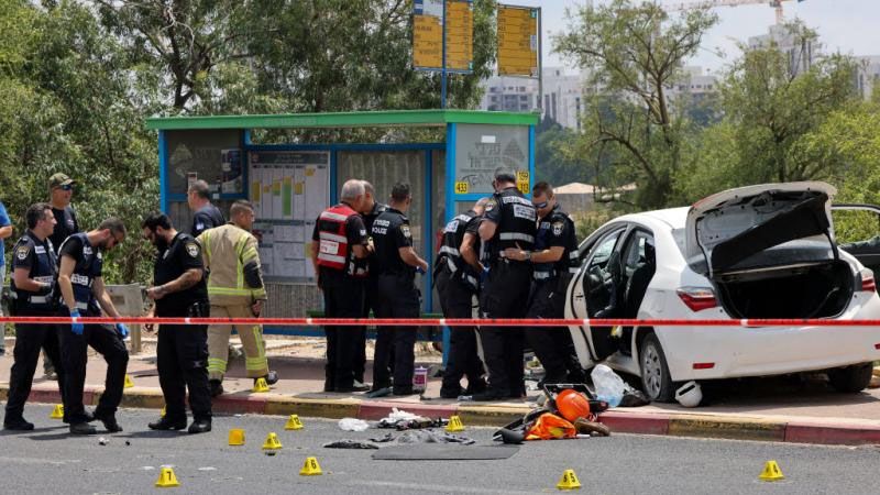 Heridos cuatro militares israel&iacute;es en un atropello intencionado al sur de Tel Aviv