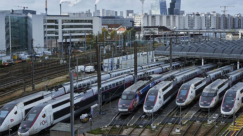 La red ferroviaria en Francia sufre un “un ataque masivo”