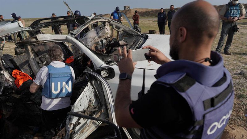 El ej&eacute;rcito israel&iacute; asesin&oacute; a 199 trabajadores de la ONU en Gaza desde octubre