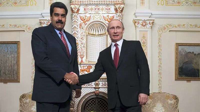 Putin felicita a Maduro por su victoria en las elecciones y aboga por reforzar las relaciones