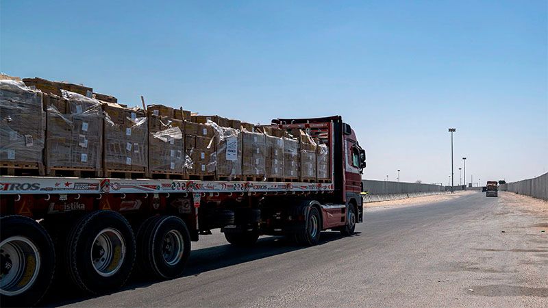 Ataque israel&iacute; contra un convoy humanitario en Gaza deja 4 muertos