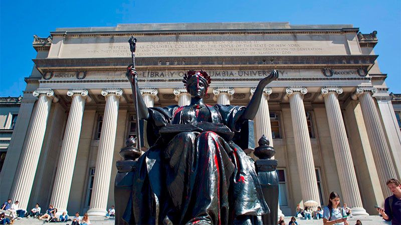 Estudiantes de la Universidad de Columbia reanudan protestas contra la guerra israel&iacute; en Gaza