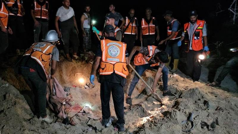 Decenas de palestinos muertos en una nueva masacre israel&iacute; en Jan Yunis