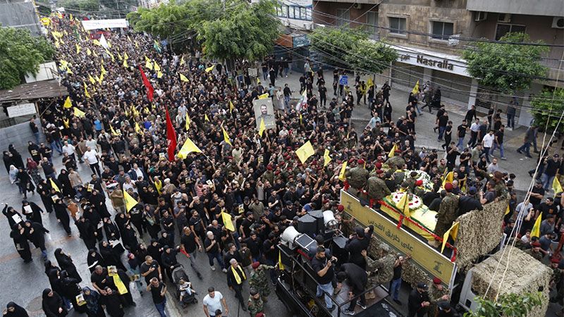 Hezbol&aacute; rinde homenaje al jefe de su unidad de &eacute;lite