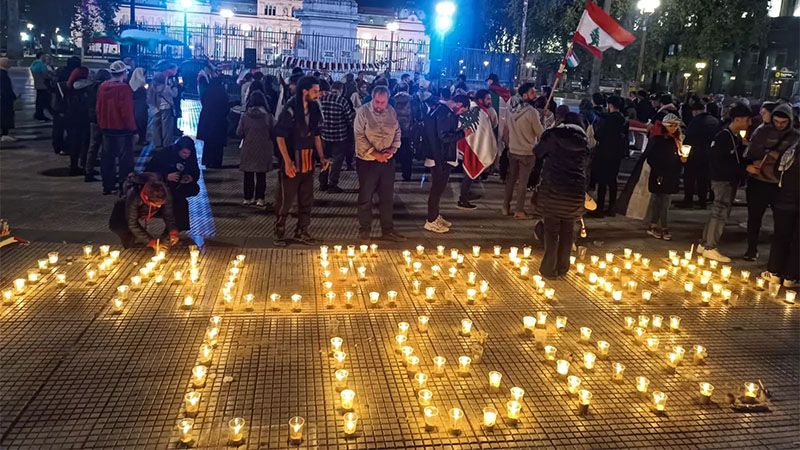 Vigilia en Argentina en recuerdo a miles de palestinos y libaneses asesinados por el sionismo