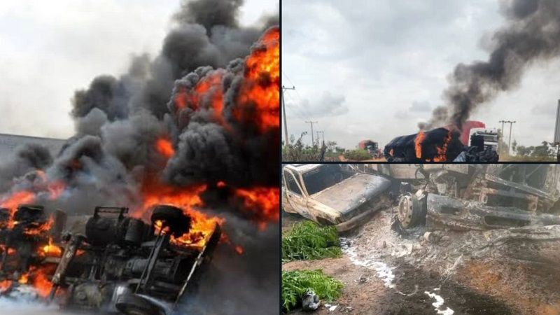 Mueren 90 personas por la explosi&oacute;n de un cami&oacute;n cisterna en el noroeste de Nigeria