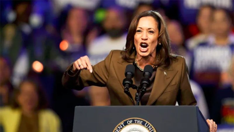 Harris dice que Trump es un fascista y un peligro para Estados Unidos