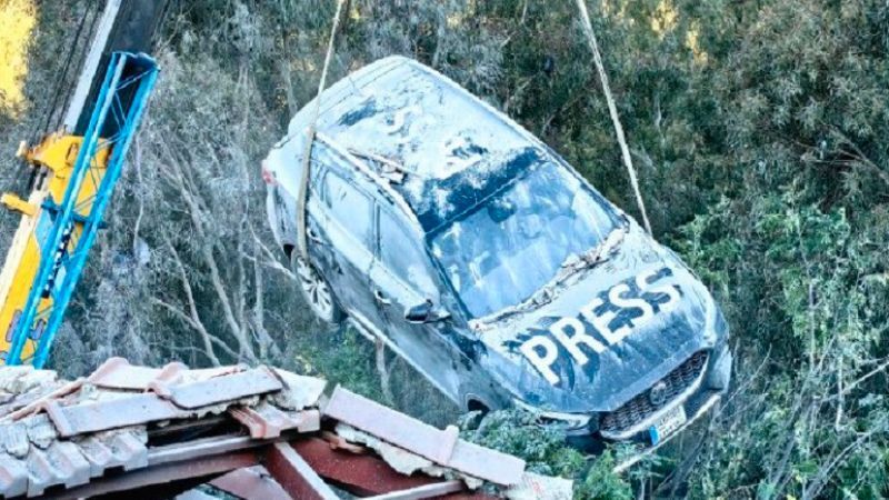 El ejército sionista mata a tres periodistas en un bombardeo en el sureste de Líbano