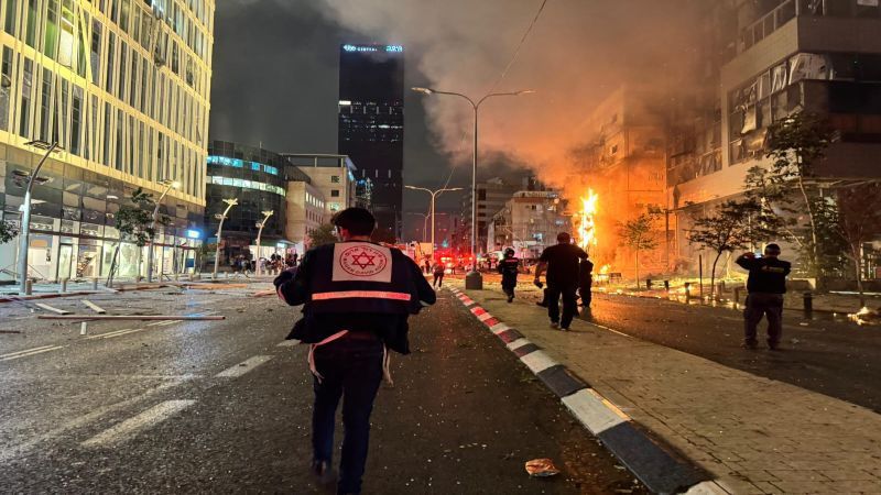 Pánico y destrucción en Tel Aviv por un misil de la Resistencia libanesa