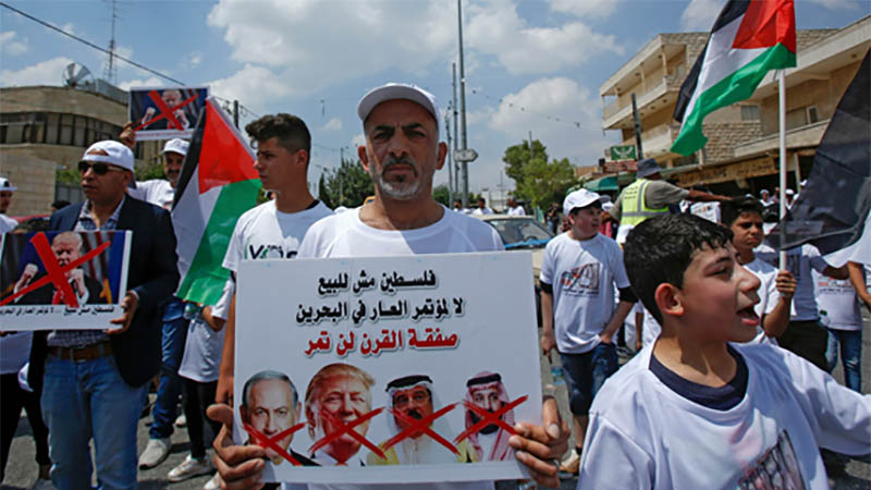 Palestinos aseguran que el llamado acuerdo del siglo “no pasará”